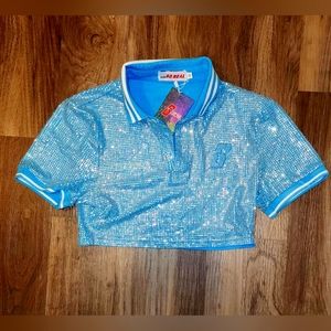 GSUWOO Prissy Stones Top